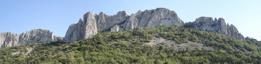 Face Nord des Dentelles Sarrasines Face Nord des Dentelles Sarrasines
