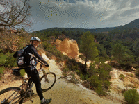 VTT dans les Ocres de Roussillon VTT dans les Ocres de Roussillon